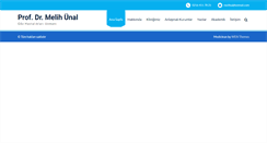 Desktop Screenshot of melihunal.com