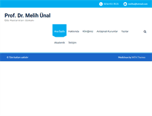 Tablet Screenshot of melihunal.com
